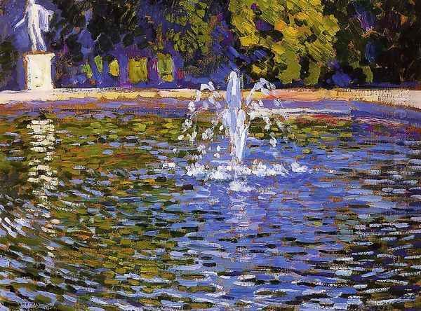 The Fountain: Parc Sans Souci at Potsdam - view 1