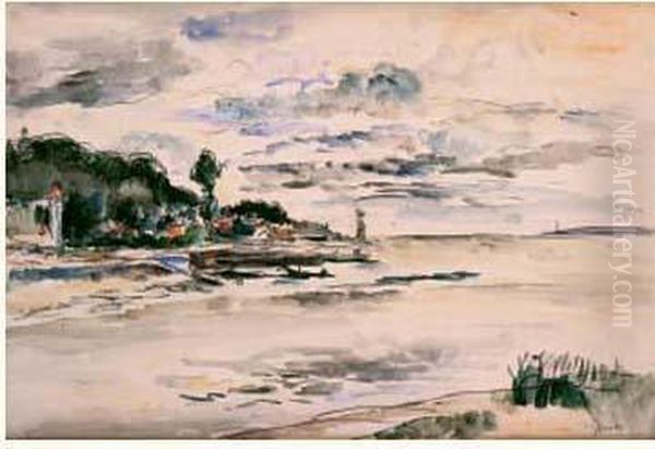 Honfleur, L'estuaire - view 1