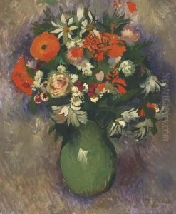Bouquet, Pot Vert by Paul-Elie Gernez