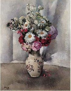 Vase De Fleurs by Paul-Elie Gernez