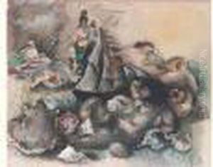 Allegorie De La Mer by Paul-Elie Gernez