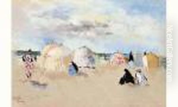 La Plage De Trouville, 1936. - view 1