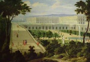 The Orangery at Versailles by Pierre-Denis Martin