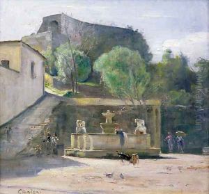 At the Fountain Italy