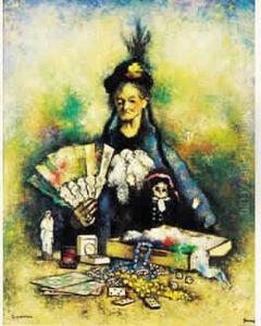 La Diseuse De Bonne Aventure,1935 by Paul-Elie Gernez