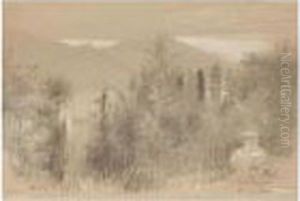 Pallanza, Lago Maggiore by Albert Goodwin