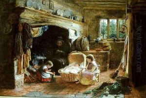 A Cottage Fireside