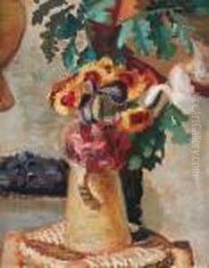 Stilllife With Flowers by Isaac Grunewald