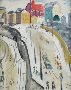 Katarinavagen - Stockholm by Isaac Grunewald