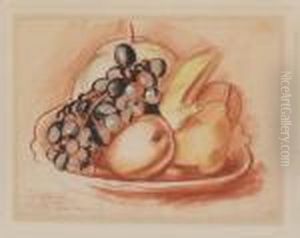 Fruktstilleben by Isaac Grunewald