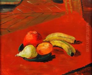 Stilleben Mot Rott by Isaac Grunewald