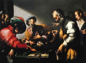 The Calling of St Matthew, c.1620 by Bernardo Strozzi