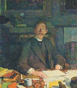 Emile Verhaeren In His Room