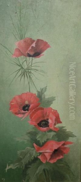 Grunewald- Still Life Of Poppies - view 1