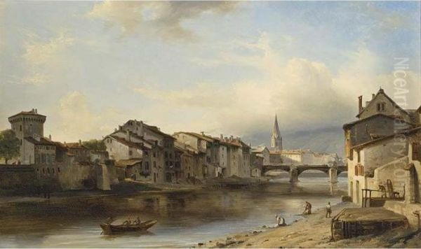 A Town By A River - view 1