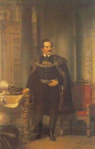 Desseweffy Emil, 1866 by Miklos Barabas