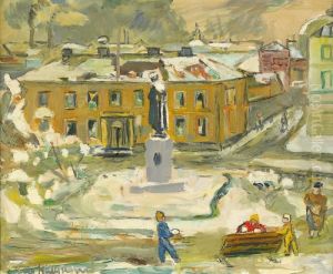 Parken I Sno - Carl Johans Park by Eric Hallstrom