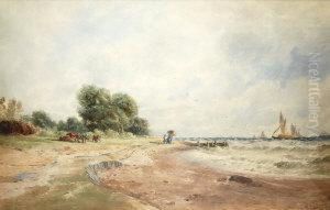 A Summer Shower by Thomas Bush Hardy