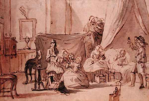Children in an Interior Playing in a Nursery - view 1