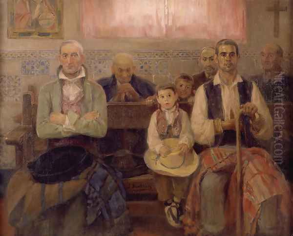 Misa en la ermita (Mass in the chapel) - view 1