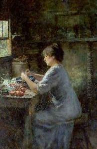 Shelling Peas 1912
