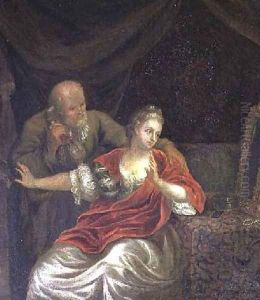 An Offer Rejected by Willem Van Mieris Leiden