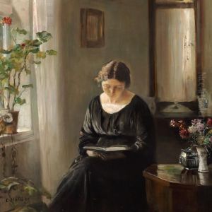 Interior With The Artist's Wife Reading At The Window