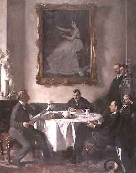 Homage to Manet, 1909 by Sir William Newenham Montague Orpen