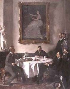 Homage to Manet, 1909 by Sir William Newenham Montague Orpen