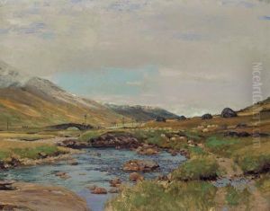 Highland River In Argyll