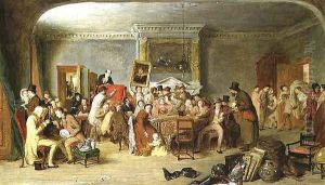 The Auction, 1874 by George Smith