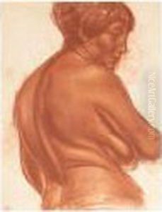 Female Nude by Alexander Evgenievich Yakovlev