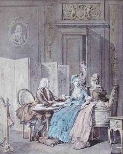 The Declaration of Pregnancy 2 by Jean-Michel Moreau
