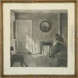 The Old Sitting Room by Peder Vilhelm Ilsted