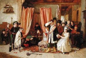 Children acting the Play Scene by Charles Hunt