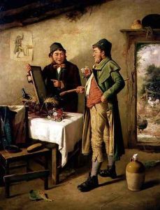 Admiring his Reflection