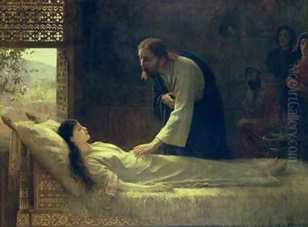 The Raising of Jairuss Daughter 1889 - view 1
