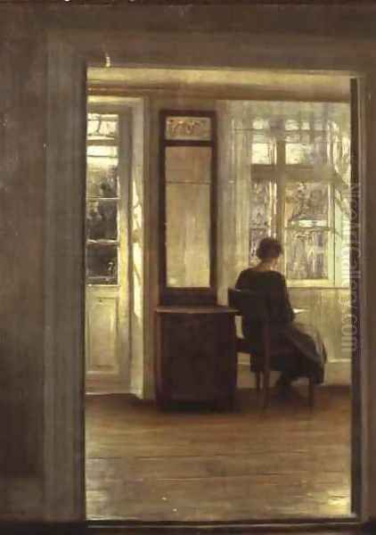 A Lady in an Interior - view 1
