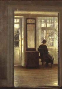 A Lady in an Interior