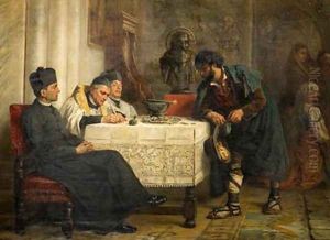 Peters Pence 1867 by Edwin Longsden Long