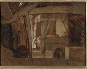 The Bed in the Attic by John Linnell