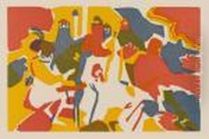 Orientalisches Der Folge 'klange by Wassily Kandinsky