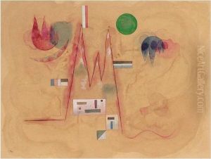 Zickzack Im Weich (zigzag In Soft) by Wassily Kandinsky