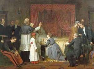 Marriage in Extremis by Marie-Francois-Firmin Girard