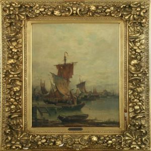 Harbour Scenery by Karl Kaufmann