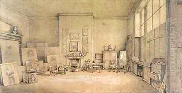 Sir Thomas Lawrence's Studio - view 1