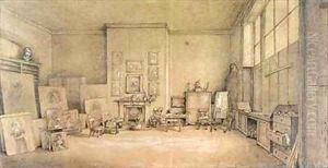 Sir Thomas Lawrence's Studio by Emily Calmady