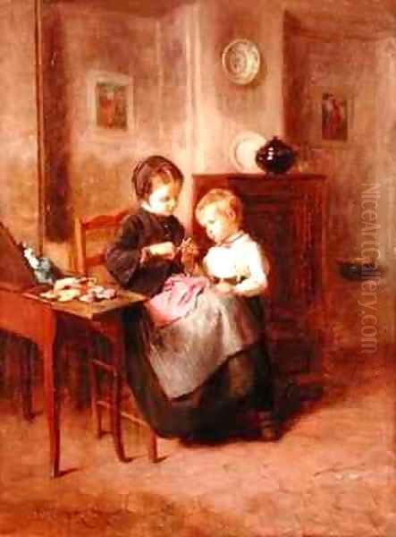 The Sewing Lesson - view 1