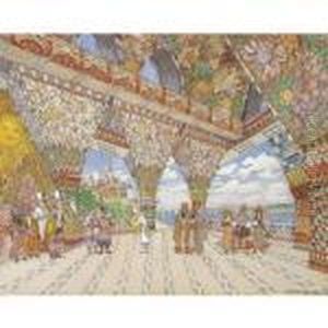 Set Design For The Production Of The Golden Cockerel by Konstantin Alexeievitch Korovin