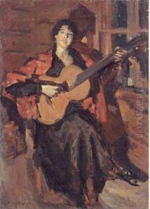 Woman With A Guitar